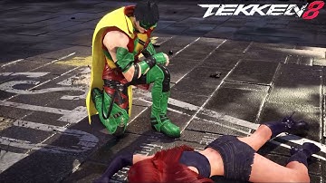 Tekken 8 - Robin Vs. Starfire Customization #tekken #tekken8