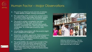 Week 9 : Lecture 41 : Human Factors in Operation - Introduction