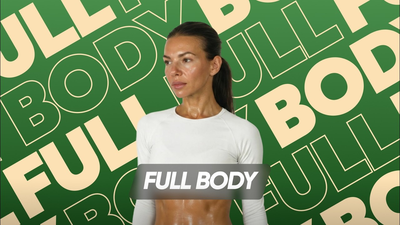 Full Body Dumbbell Workout | Heavy Strength & Functional Training + Core Finisher