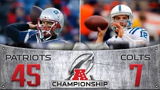 Patriots vs Colts AFC Championship Game #nfl #sports #story #history #highlights #viral #shortvideo
