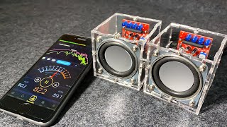 Build an Amplifier Stereo with Speaker and Vu-Meter