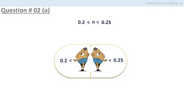 O Level Mathematics JUNE 2011 P1  Questions 1 to 5
