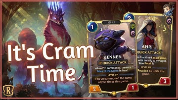 Learning Ahri Kennen right before Seasonals :) | Legends of Runeterra