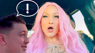 Surprising my Husband with PINK HAIR! by Wilks Fam 55 views 2 years ago 4 minutes, 47 seconds