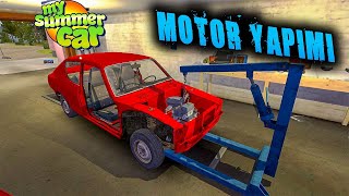 MOTORUNU TOPLUYORUZ / My Summer Car  / GERÇEK HAYAT SİMÜLASYONU / ÇAYINI KAPGEL / CANLI YAYIN