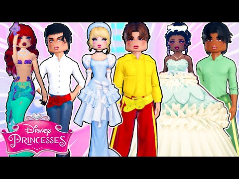 DISNEY PRINCESS CHALLENGE PT 4 In Dress To Impress