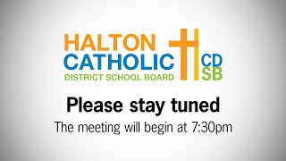 April 6, 2021 Board Meeting of the Halton Catholic District School Board