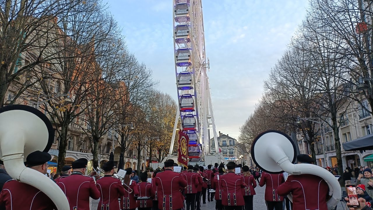 Royale fanfare Communale de Huissignies à Reims 🇫🇷 🎶