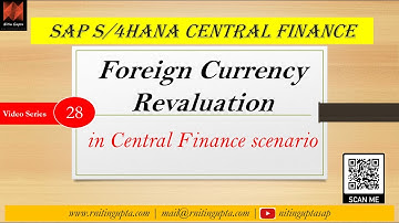 SAP Central finance & Foreign Currency Revaluation - FAQs