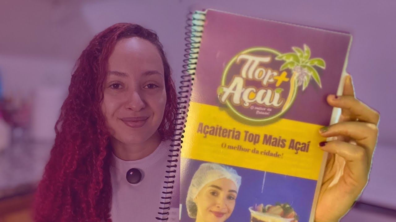 Tour completo pelo cardápio da minha Açaiteria-Itens que vendem muito