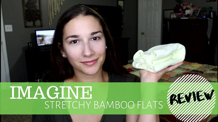Imagine Stretchy Bamboo Flat Cloth Diaper Review + Absorbency Test + Toddler Fit