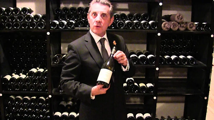 Dennis Bertrand gives a tour of Pic's wine cellar