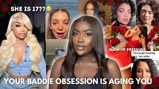 The pressure to be a "Baddie" & Obsession with glowing up is AGING the YOUTH|LUCY BENSON screenshot 4