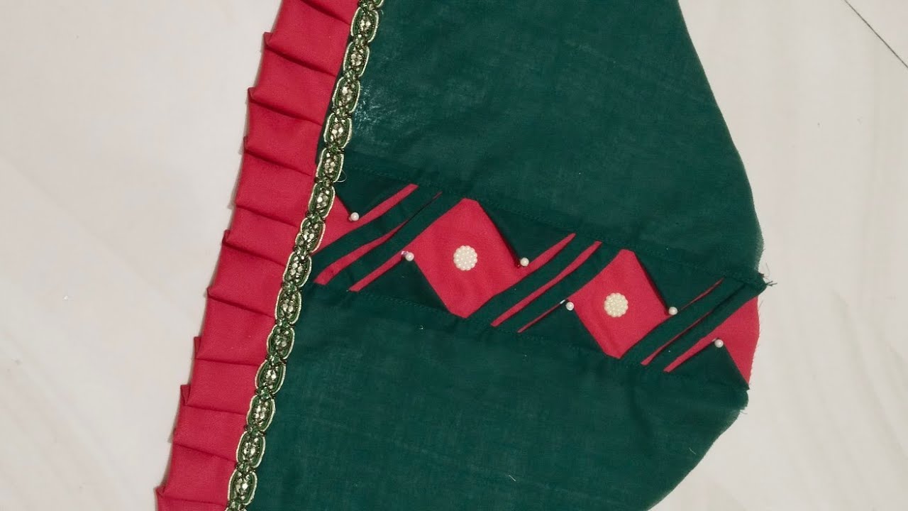 Simple sleeves cutting and stitching/sleeves design/sleeves /baju