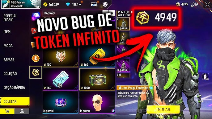 VAZOU! RESGATE GRÁTIS CODIGUIN GROZA EVOLUTIVA! COMO RESGATAR NOVO CODIGO INFINITO  2023 FREE FIRE ff 