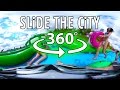 Slide the City - 360° VR in Edmonton, AB | SAMSUNG GEAR 360 VIRTUAL REALITY WATER SLIDE EXPERIENCE