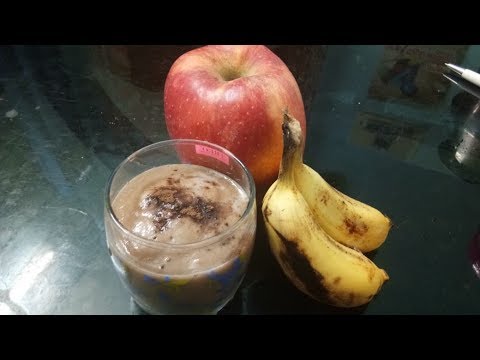 Apple banana smoothie
