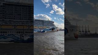 AIDAnova "ZICKE ZACKE &amp; A-I-D-A" in Hamburg, 04.04.2026 🔊😍💋💙❤️💛💚 #aida #aidanova #kreuzfahrt #cruise
