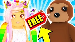 How To Be A Neon Pet Sloth In Adopt Me New Sloth Update - all new adopt me sloths update codes 2019 adopt me sloths pet 2x weekend update roblox