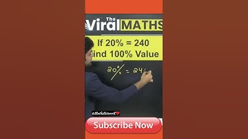 Percentage Value #viralmaths #adda247 #mathshorts #maths #mathsshorttrick #mathstricks #mathskills