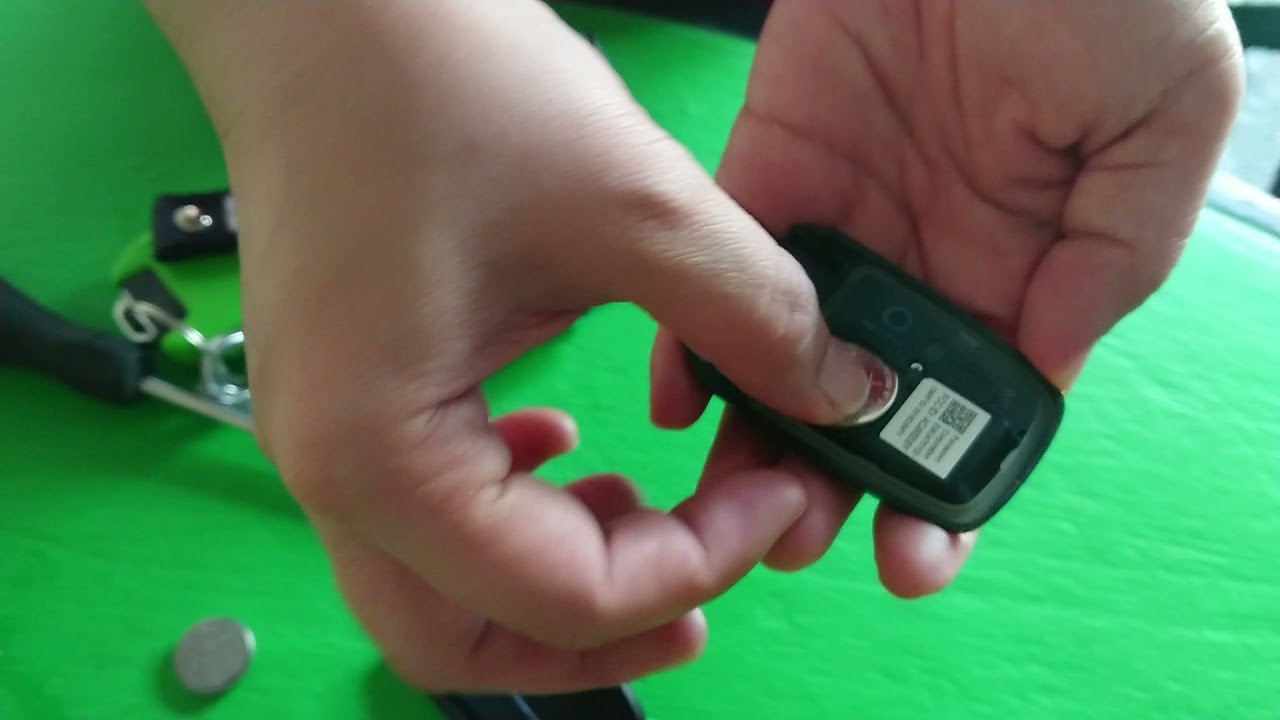 Isuzu Mux Key fob Battery Replacement YouTube