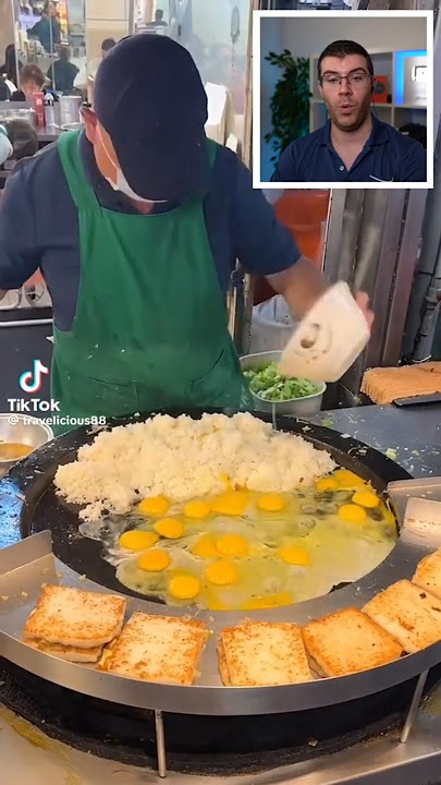 Street Egg Fried Rice | Travelicious Food in 60 Seconds!