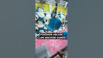 Can We Win Pokémon Plushes at Round 1 Arcade? #pokemon #arcade #clawmachine #pokemonplush