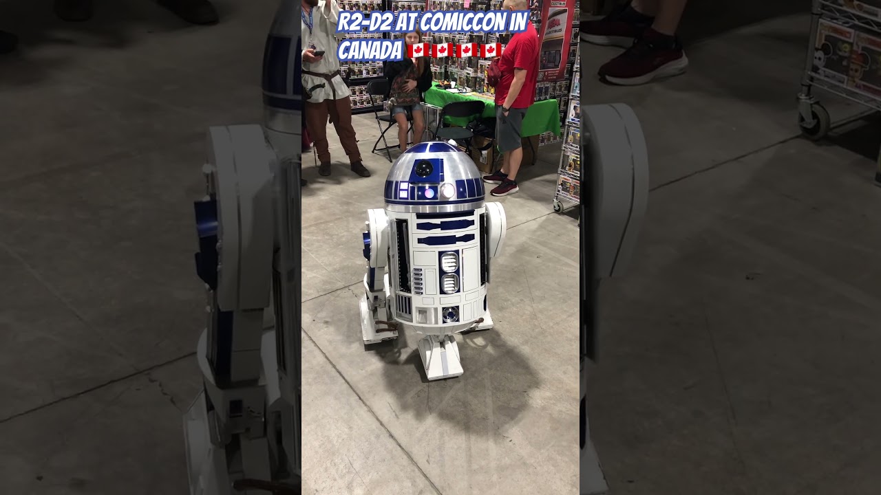 R2-D2 Whirls At ComicCon (9/7/2024)
