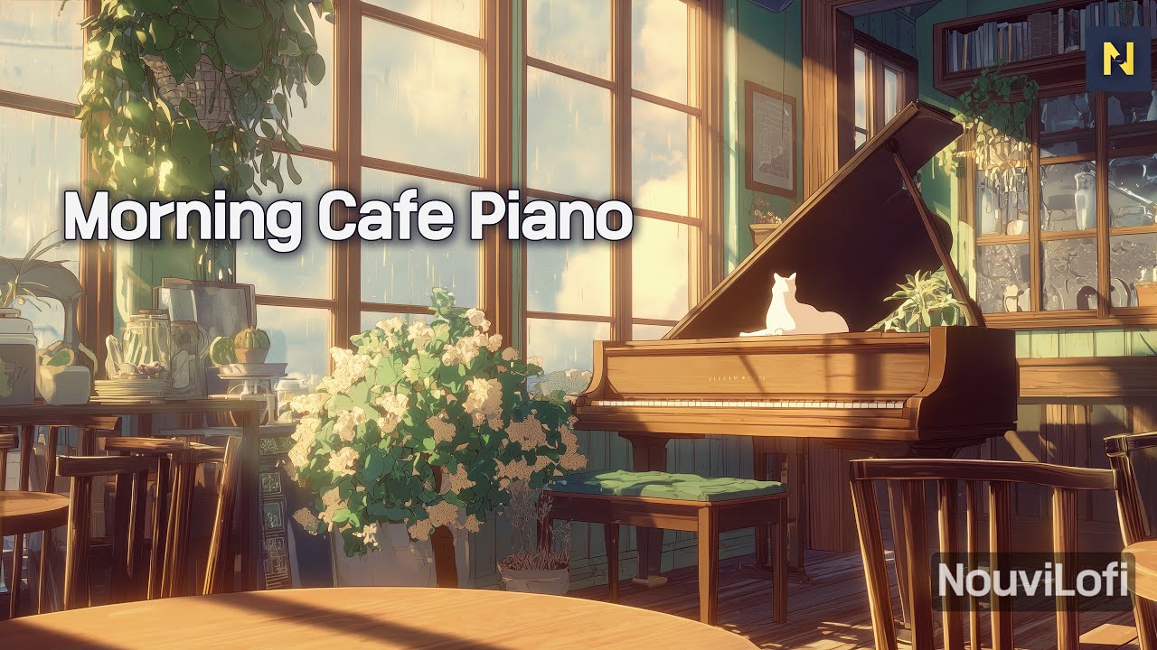 ☕Morning Light Cafe | Warm Piano & Korean Traditional Melodies (30 Tracks • 1 Hour Healing Playlist)