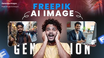Turn your photos into AI-generated images! 🤖 Freepik AI Tutorial 2025 🔥