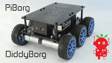 Diddyborg Autonomous Raspberry Pi Robot