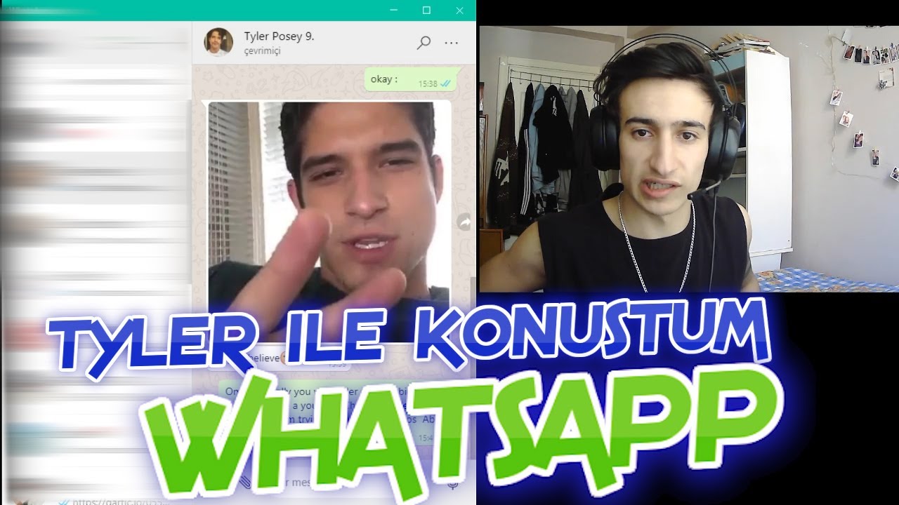 TYLER POSEY İLE KONUŞTUM (WHATSAPP)
