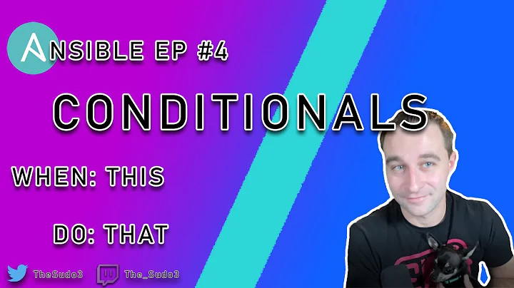 Ansible Lessons Ep #4 ANSIBLE CONDITIONALS | Run Tasks Based on Conditions and The Block Module