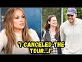 Jennifer Lopez CANCELED the US tour after divorce RUMORS with Ben Affleck, and she