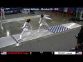 B1 -Cadet Men's Foil - T8 - ( Rasmussen v Senic ) -  Summer Nationals  - Milwaukee, WI – 2025