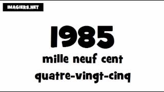 How to pronounce 1985 in French
