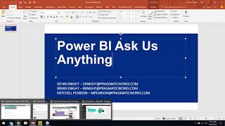 Power BI Ask Us Anything