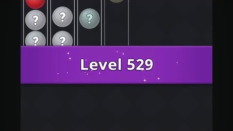 Color Bubble - Ball Sort Puz (Level 529)