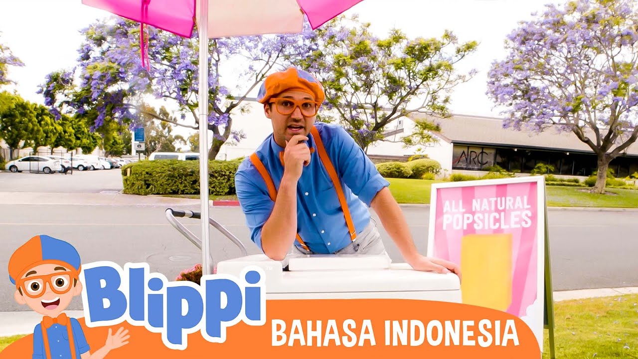 Blippi Membuat Es Loli Buah | Blippi Bahasa Indonesia - video anak-anak