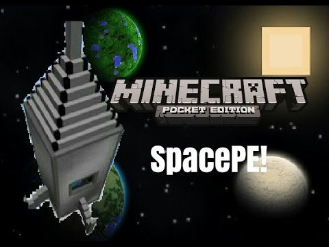 Minecraft PE Mods!: Space PE. SCREAM!!! - YouTube