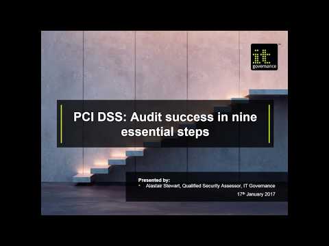 Webinar: PCI DSS: Audit success in nine essential steps