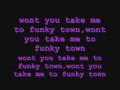 Poly marchfunky town lyrics