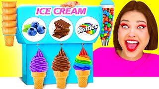ミステリーアイスクリームチャレンジ | 食用の戦い HAHANOM Challenge