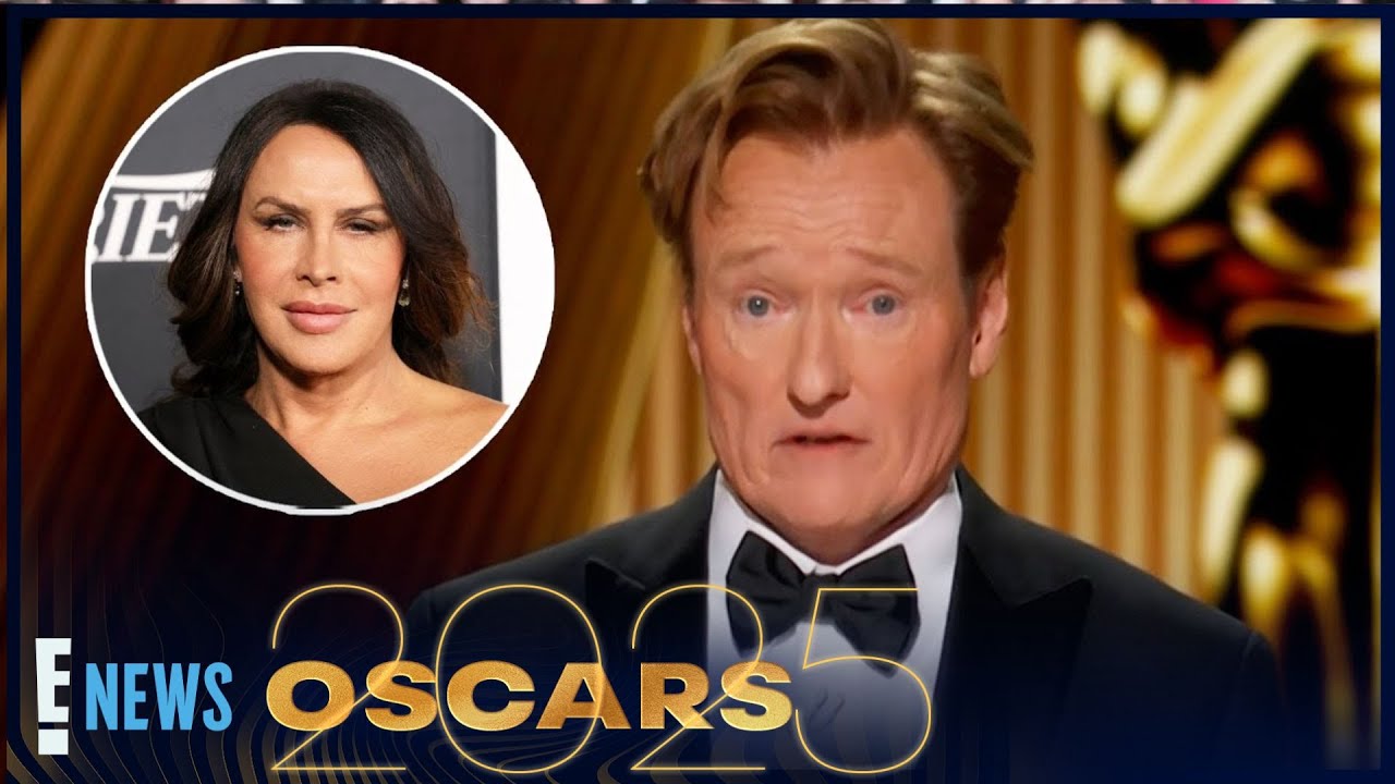 Conan O’Brien Calls Out Karla Sofía Gascón Amid Controversy | Oscars 2025 | E! News