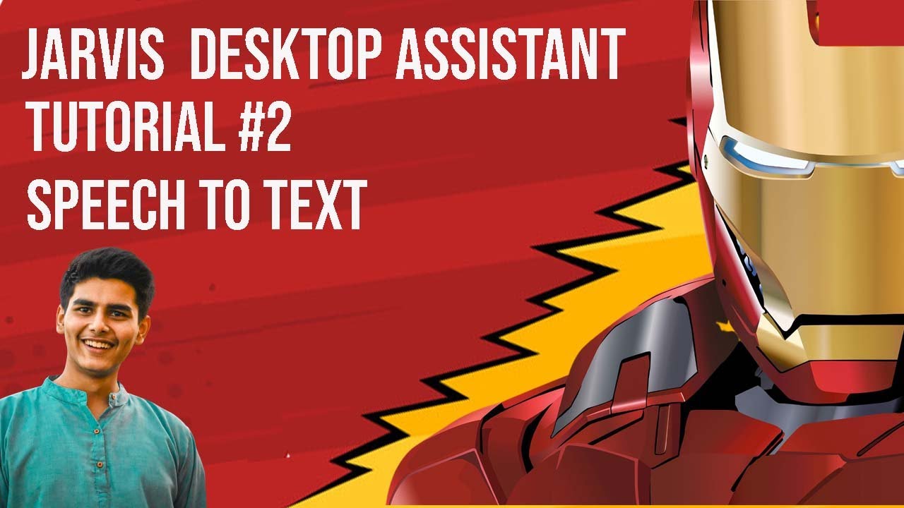 Jarvis ai desktop assistant (Part 2) using python || create iron man ...