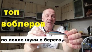 Топ воблеров для ловли щуки с берега