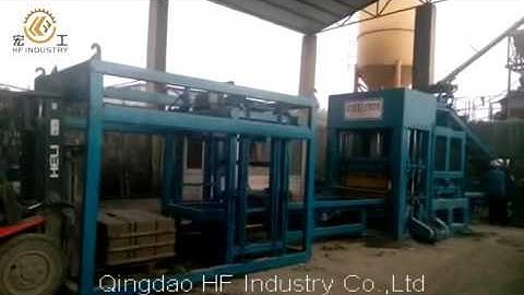 QT8-15 full automatic brick making machine - Qingdao HF Industry Co.,Ltd