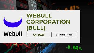 $BULL Webull Corporation Q1 2026 Earnings | AI Trading, Explosive Growth & Retail Trading Shift