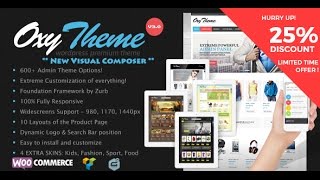 OXY v3.0 – Multi-Purpose Responsive WooCommerce Theme DESCARGA GRATIS !!!