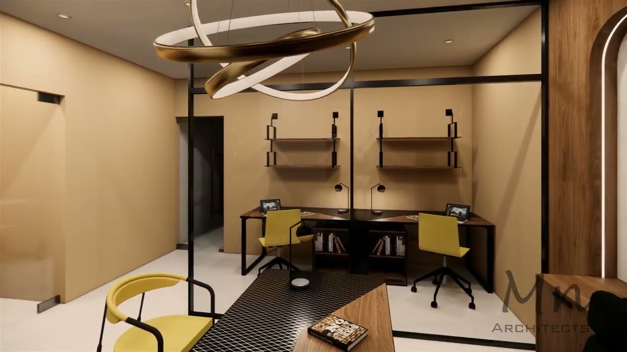 Corporate Office Interior | Minimalistic | Compact Interior Design | Mn Architects